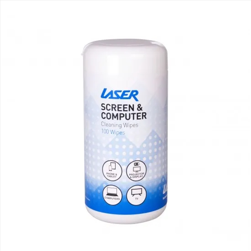 100 Screen Computer Wipes/Product Detail/Cleaners