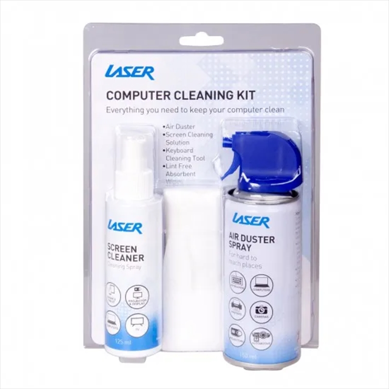 Laser 125ML Spray & 150ML Air Duster Clean Range Kit/Product Detail/Cleaners