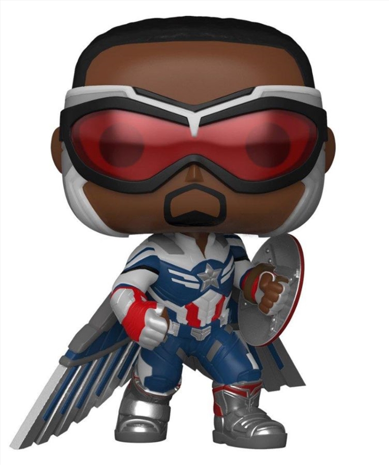The Falcon and the Winter Soldier - Captain America Pose US Exclusive Pop! Vinyl [RS]/Product Detail/TV