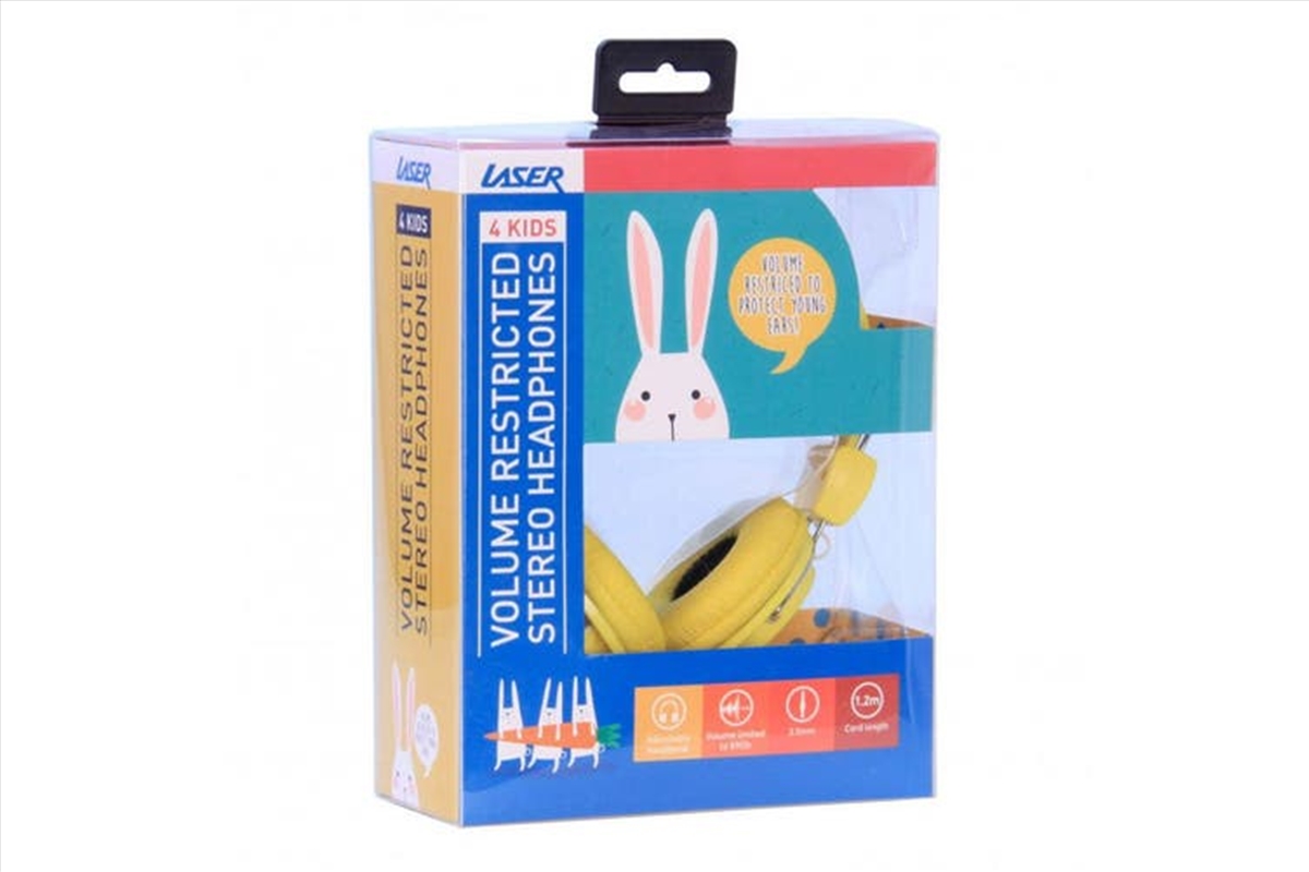 Laser Volume Limited Kids Headphones/Headband Safe for Dvd/iPad/Audio Toy Yellow/Product Detail/Headphones