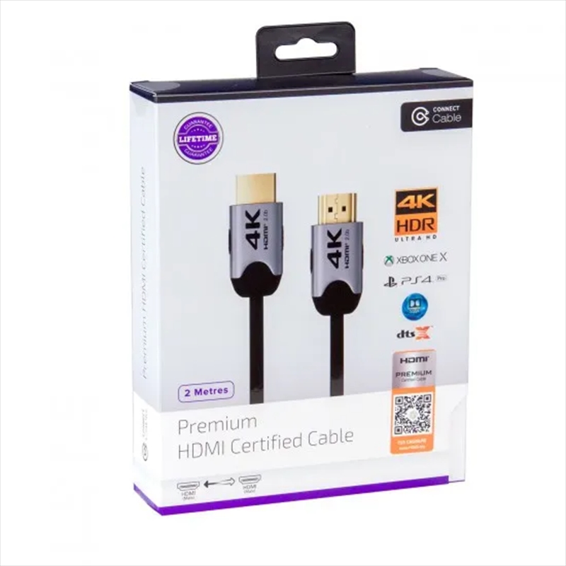 Premium Certified 4K HDMI Cable 2.0M/Product Detail/Cables