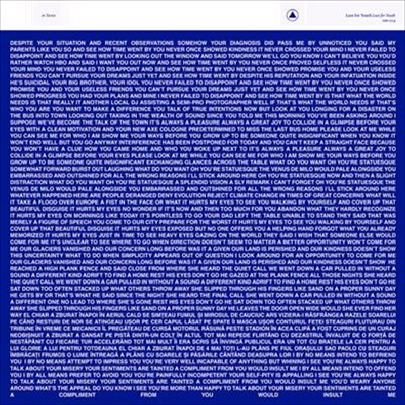 Lust For Youth - Clear Vinyl/Product Detail/Pop