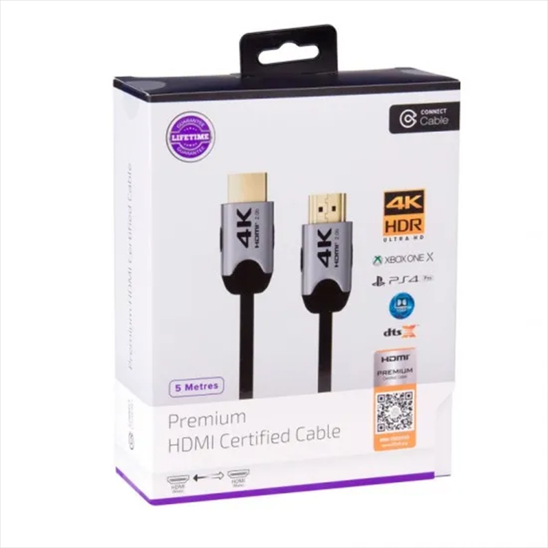 Premium Certified 4K HDMI Cable 5m/Product Detail/Cables