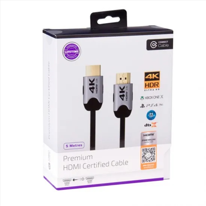 Premium Certified 4K HDMI Cable 5m/Product Detail/Cables