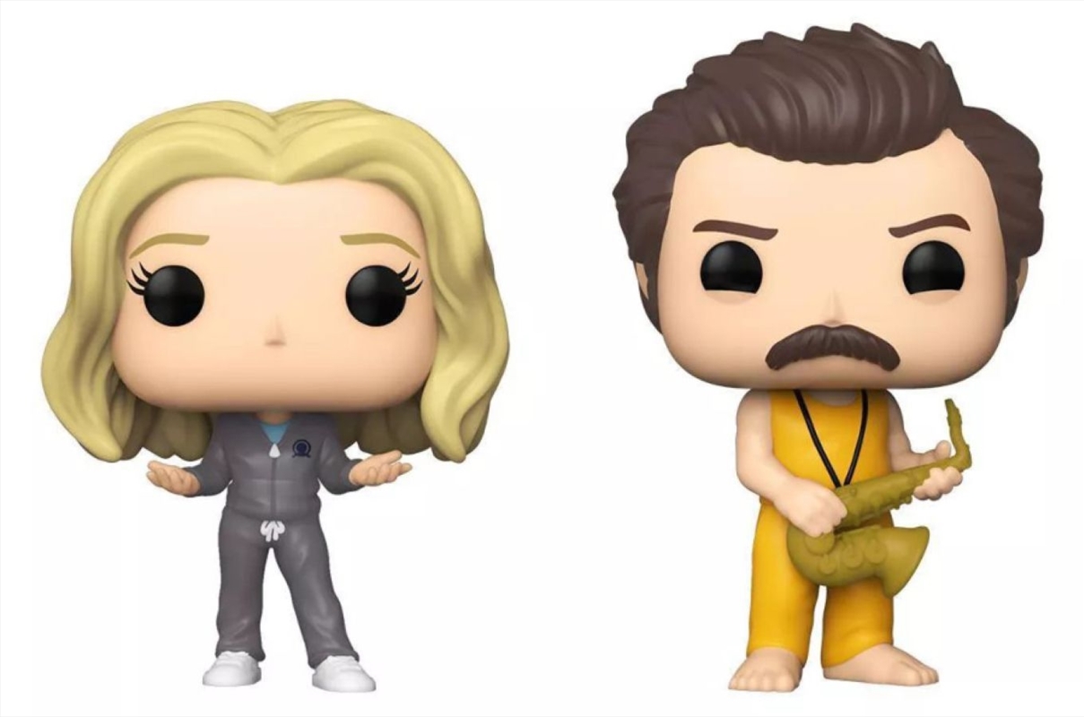 Parks and Recreation - Locked In Ron & Leslie Pop! Vinyl 2-Pack [RS]/Product Detail/TV