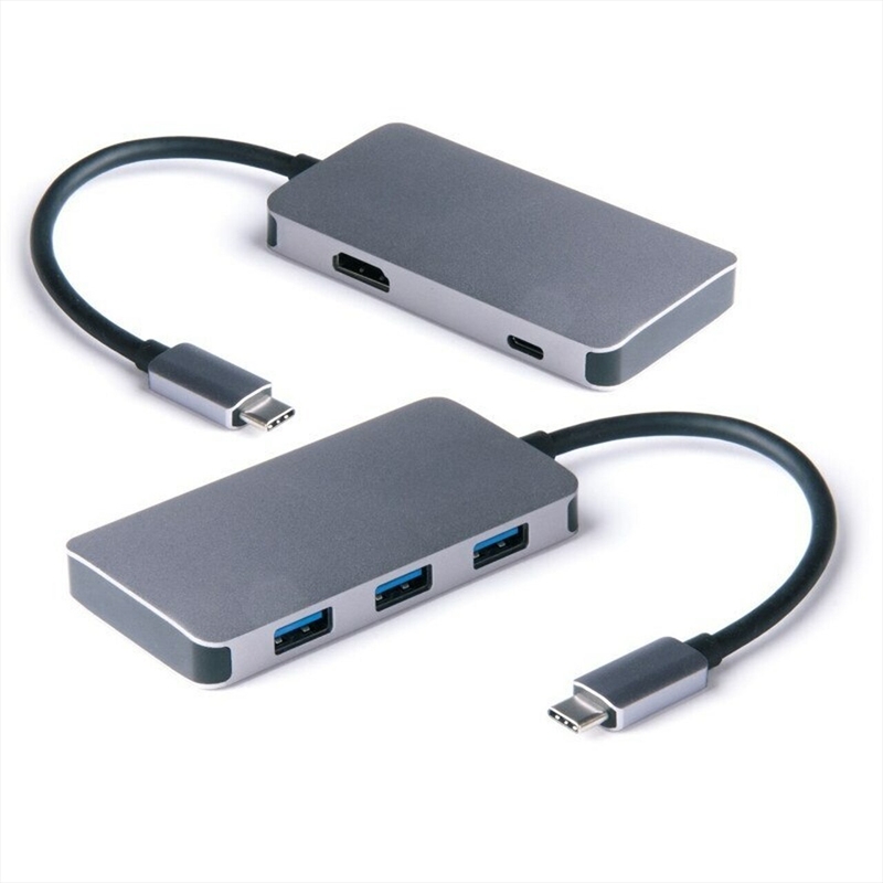 Buy CONNECT USB3, HDMI hub for your USB C laptop with charging ...