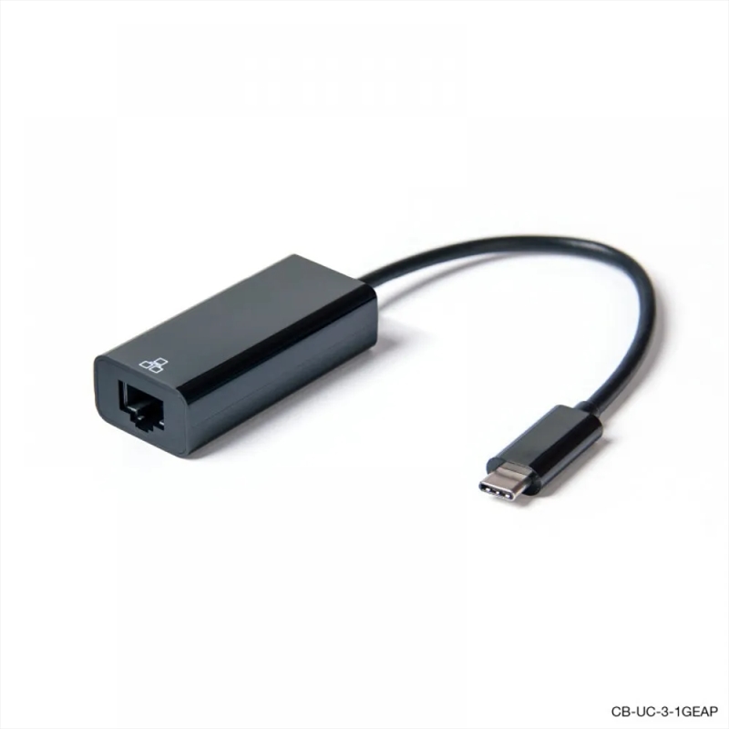 USB 3.1 Type-C to Gigabit Ethernet Adapter Black/Product Detail/Cables