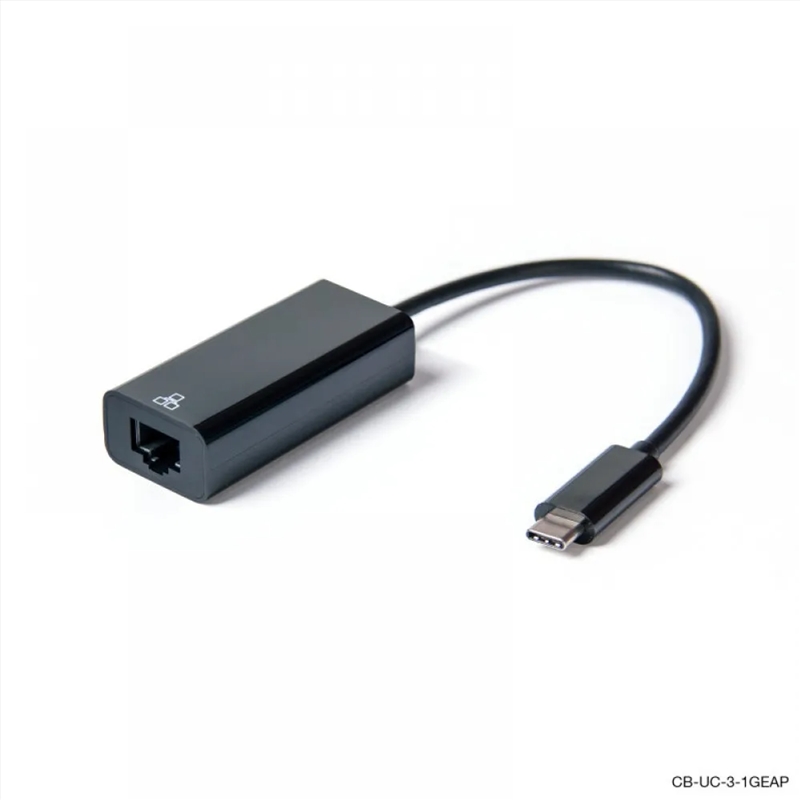USB 3.1 Type-C to Gigabit Ethernet Adapter Black/Product Detail/Cables