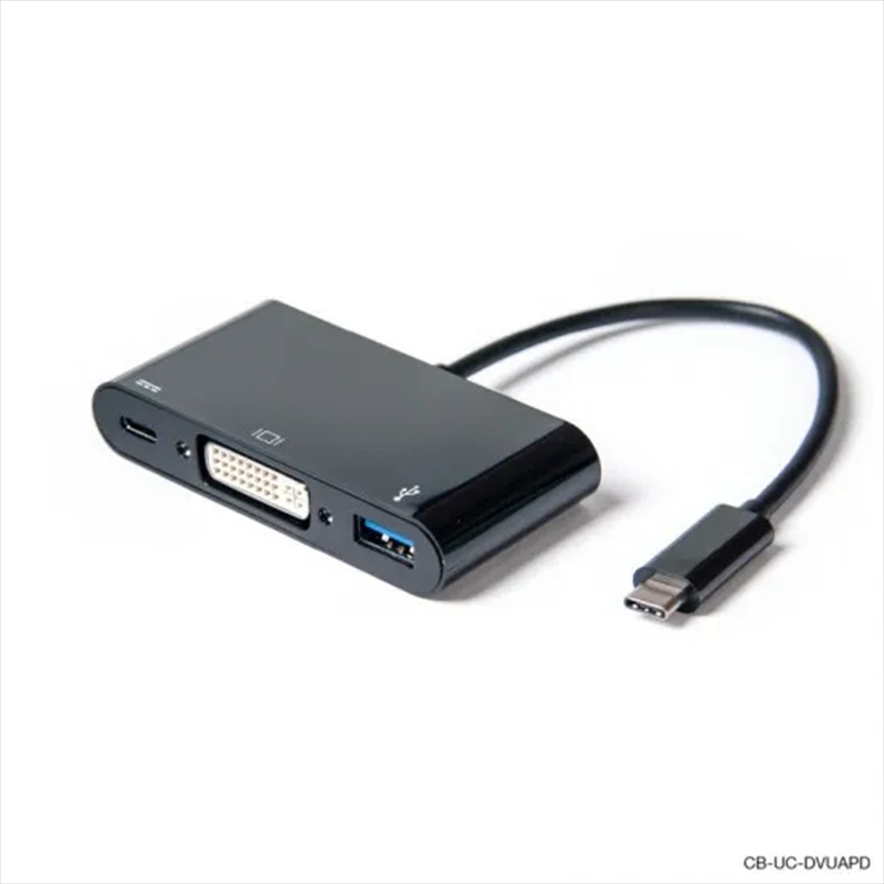USB-C Adapter to DVI/USB 3.0/USB-C with Power Delivery 60W/Product Detail/Cables