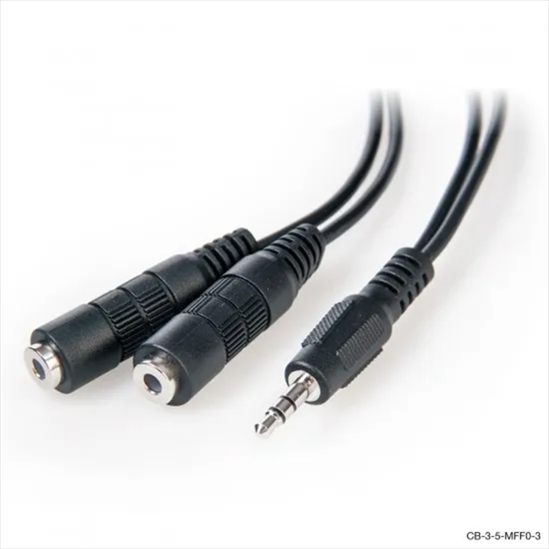 3.5mm Stereo Audio Male to 2 X 3.5mm Female Splitter Cable/Product Detail/Cables