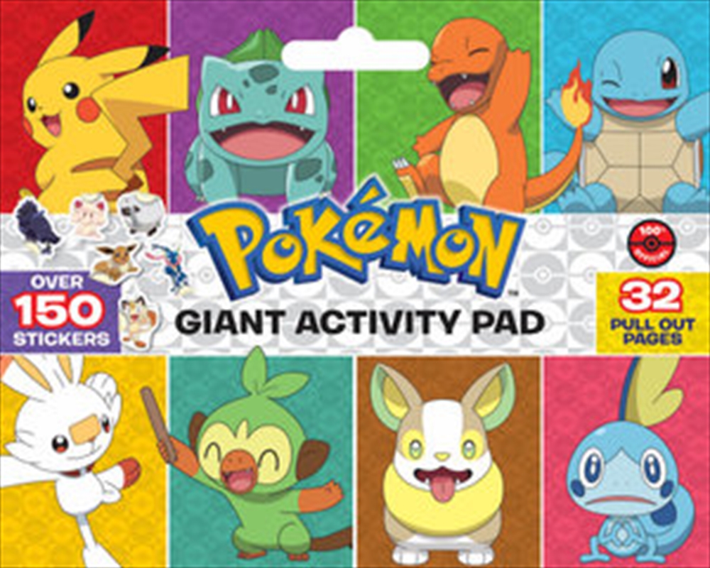 Pokemon Giant Activity Pad/Product Detail/Arts & Crafts Supplies