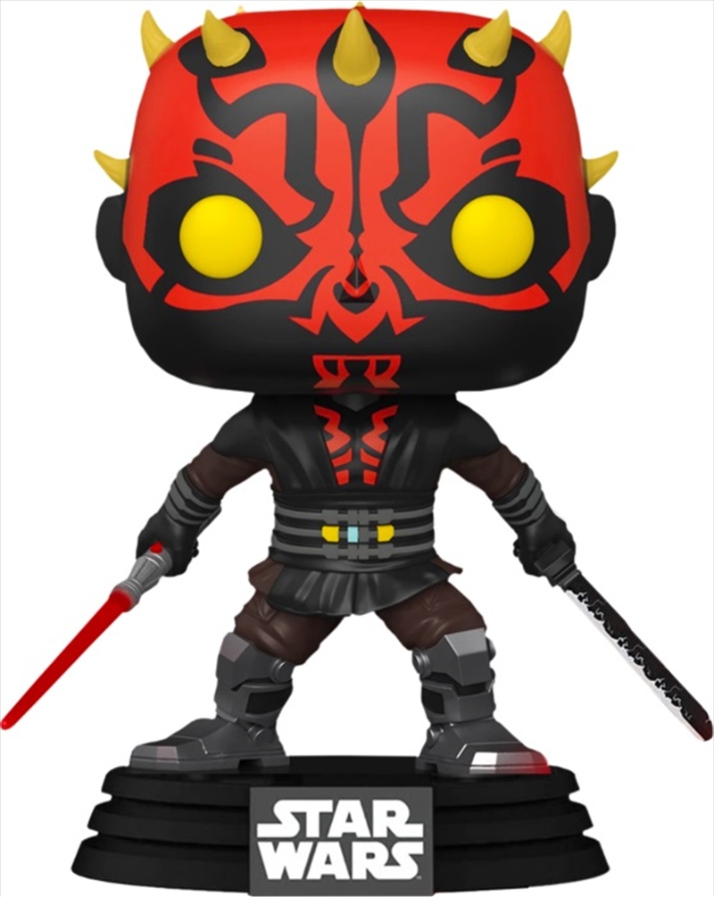 Star Wars: The Clone Wars - Darth Maul with Two Lightsabers US Exclusive Pop! Vinyl [RS]/Product Detail/TV