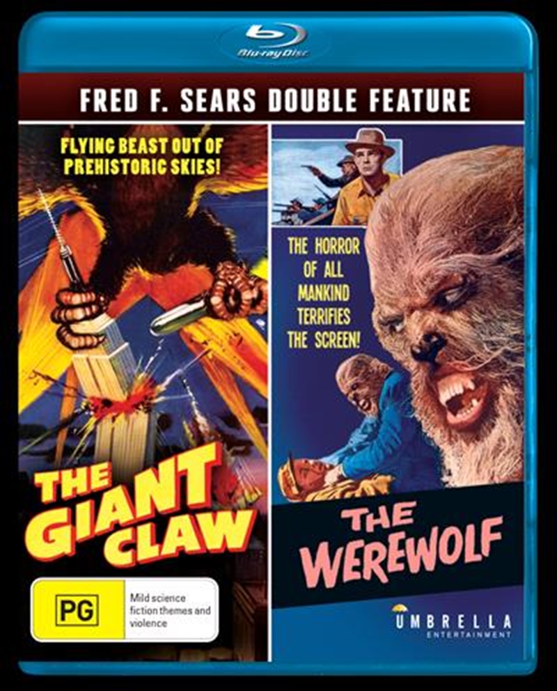 Giant Claw / The Werewolf  Double Pack, The/Product Detail/Horror