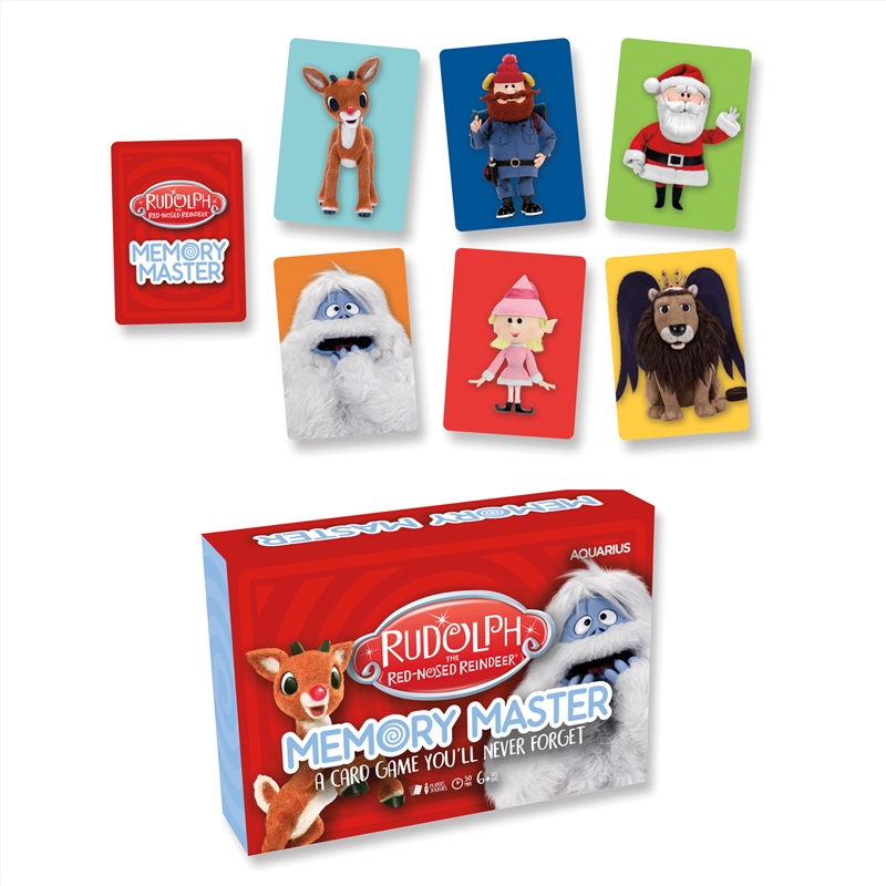 Memory Master Card Game - Rudolph The Red Nosed Reindeer Edition/Product Detail/Card Games