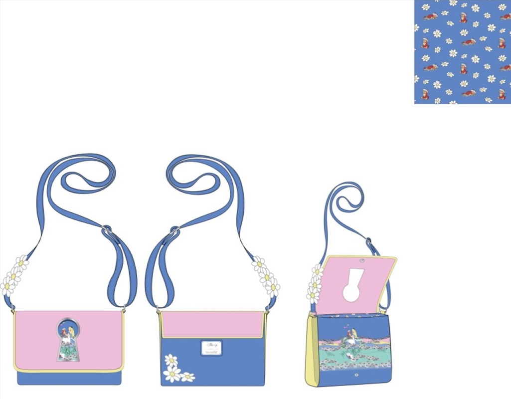 Loungefly - Alice in Wonderland - Key Hole Crossbody/Product Detail/Bags
