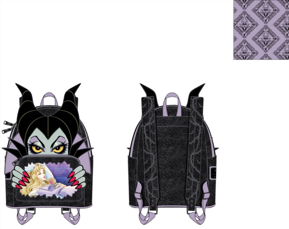 Loungefly - Sleeping Beauty - Maleficent & Sleeping Beauty Mini Backpack/Product Detail/Bags