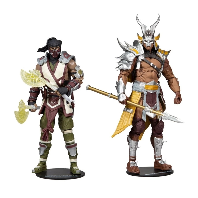 Mortal Kombat - Sub-Zero vs Shao Khan 7" Action Figure 2-pack/Product Detail/Figurines