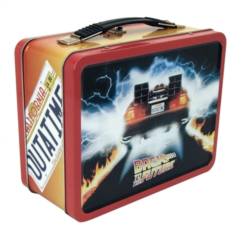 Back to the Future - Outatime Tin Tote/Product Detail/Lunchboxes