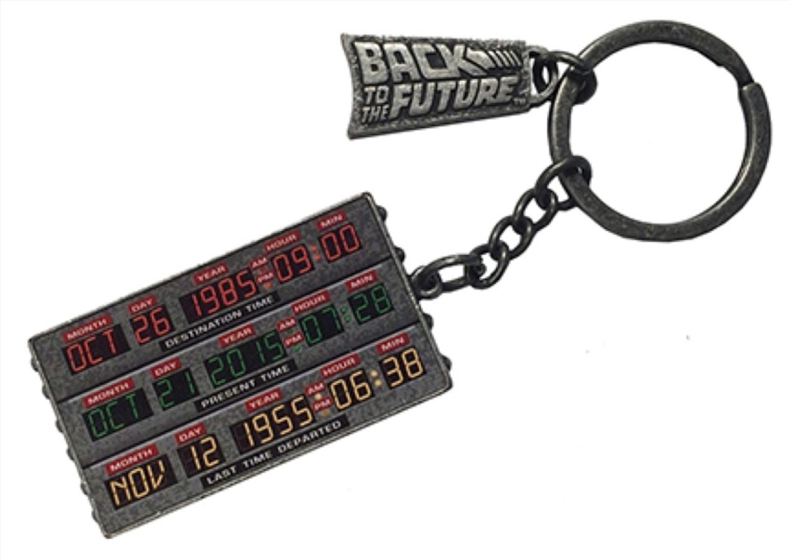 Back to the Future - Time Circuit Keychain/Product Detail/Keyrings