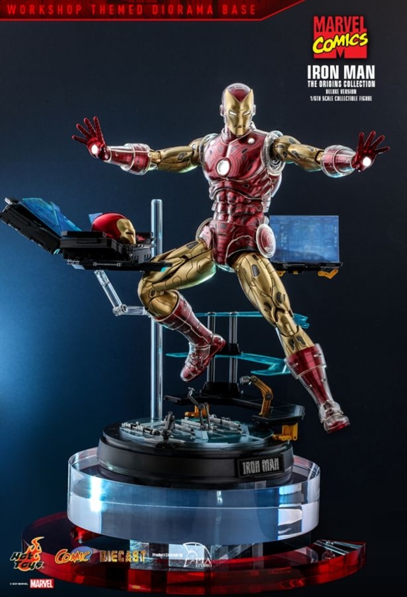 Iron Man - Iron Man Origins Deluxe 1:6 Scale 12" Diecast Action Figure | Merchandise