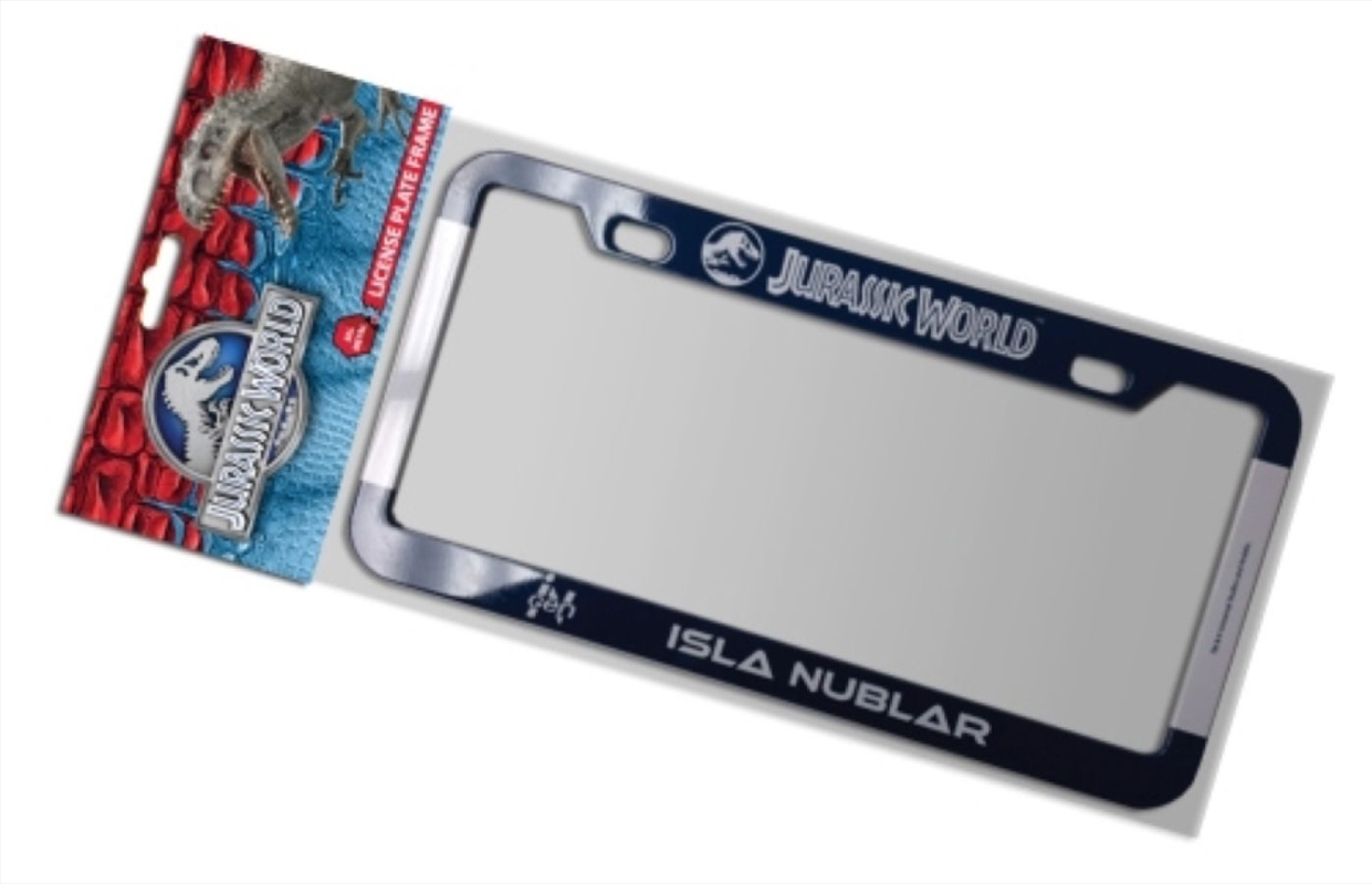 Jurassic Park - Isla Nublar License Plate Frame/Product Detail/Decor