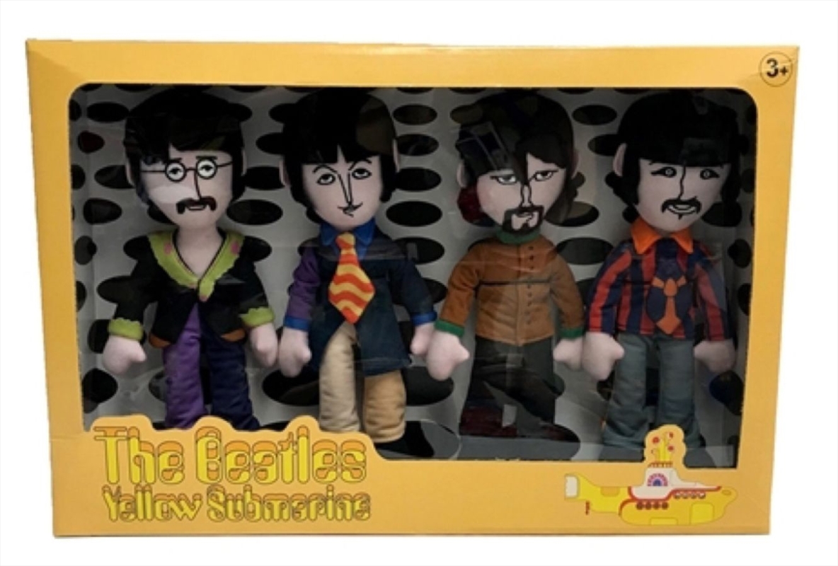 The Beatles - 4 Band Member Plush Box Set/Product Detail/Plush Toys