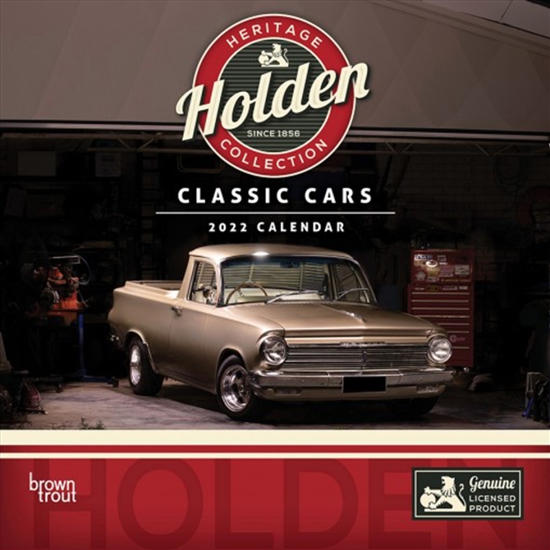 Classic Holden Cars 2022 Square Calendar/Product Detail/Calendars & Diaries
