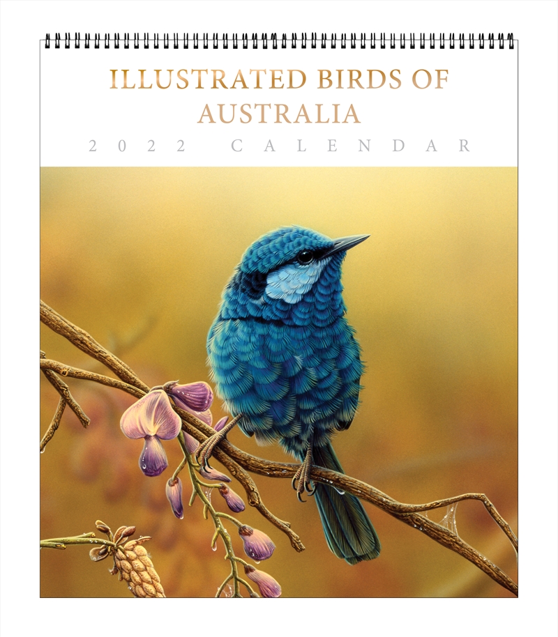 Illustrated Birds Of Australia Deluxe Calendar | Merchandise