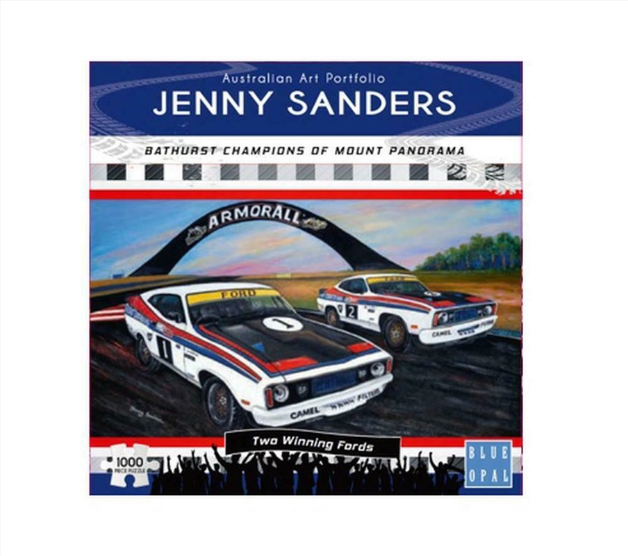 Blue Opal Two Winning Fords 1000 Piece Jigsaw Puzzle/Product Detail/Auto and Sport