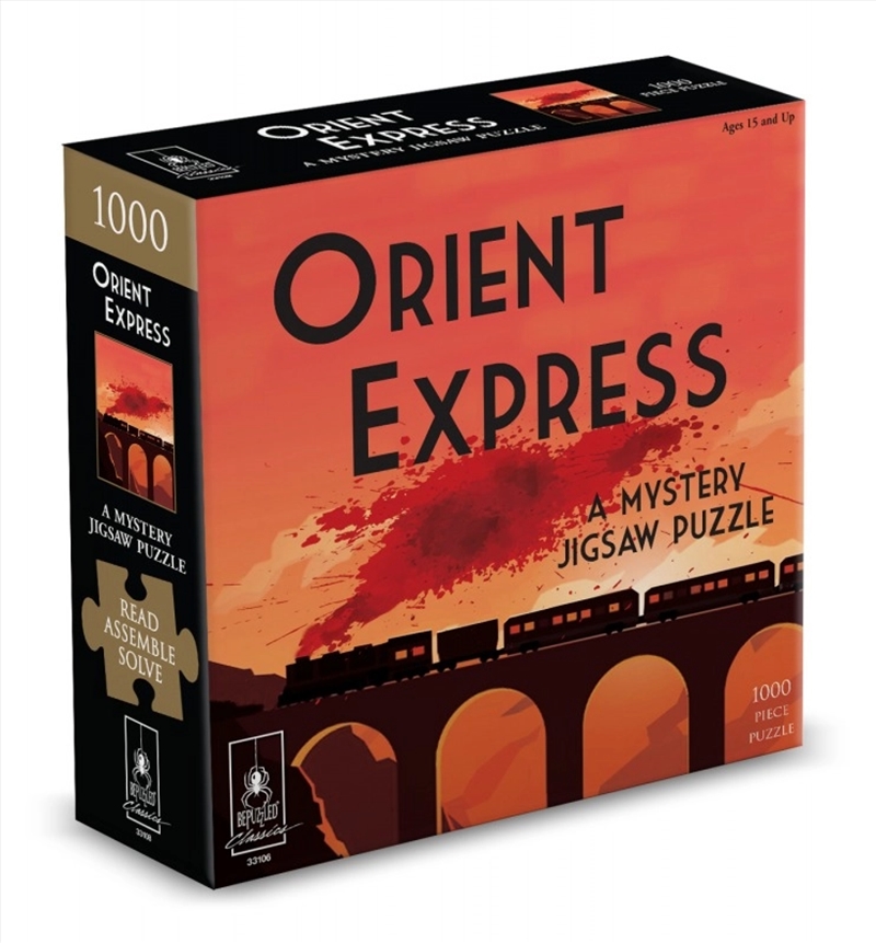 Orient Express Mystery Puzzle - 1000 Piece/Product Detail/Art and Icons