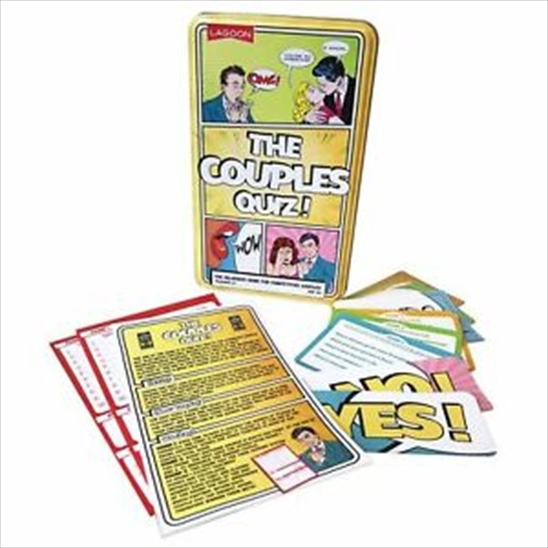 Couples Quiz Tin/Product Detail/Card Games
