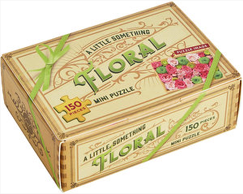 A Little Something Floral 150-Piece Mini Jigsaw Puzzle/Product Detail/Art and Icons