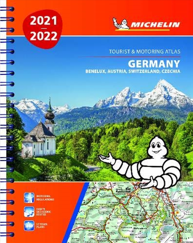 Germany, Benelux, Austria, Switzerland, Czech Republic 2021 - Tourist and Motoring Atlas (A4-Spiral)/Product Detail/Recipes, Food & Drink