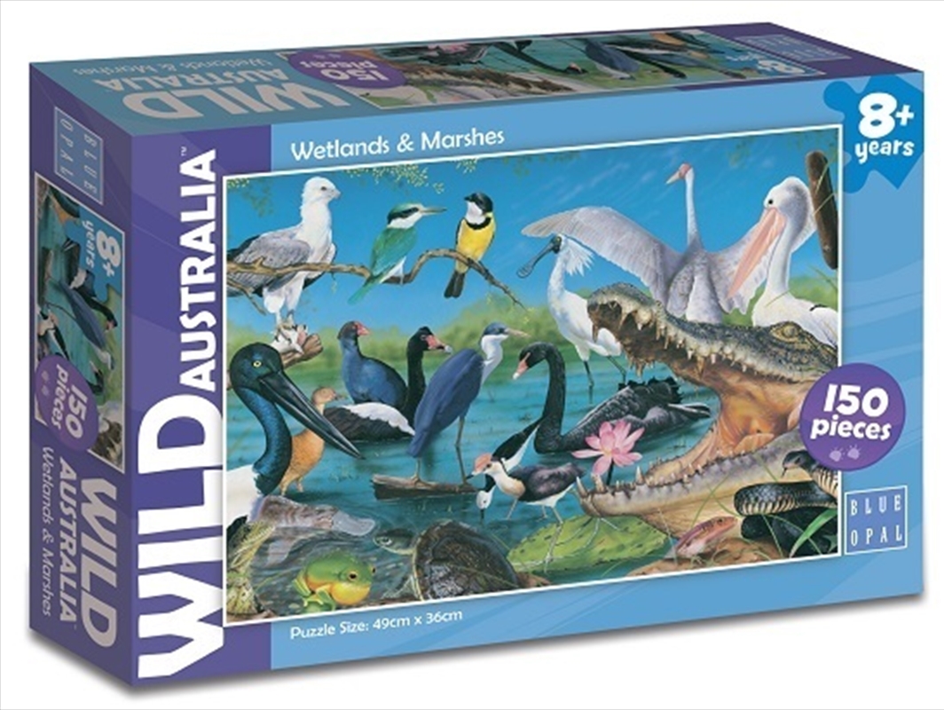 Wild Aust Wetlands & Marshes Puzzle 150pc/Product Detail/Art and Icons