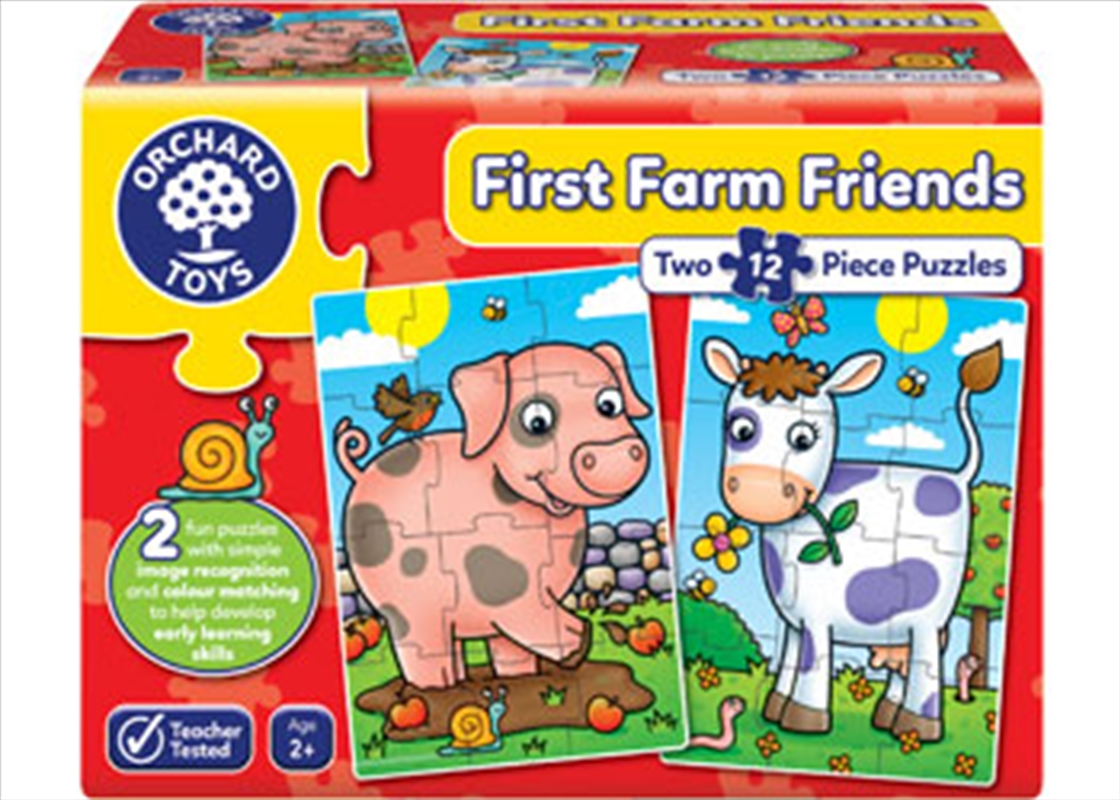 Orchard Jigsaw - First Farm Friends 2 x 12 pc/Product Detail/Education and Kids