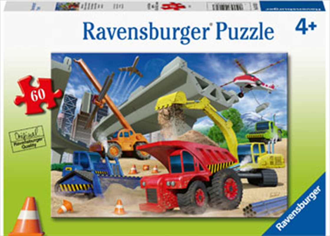 Construction Trucks 60pc Puzzle | Merchandise