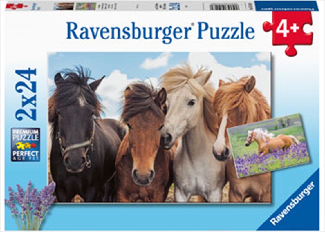 Horse Friends  2 X 24 Piece Puzzle | Merchandise