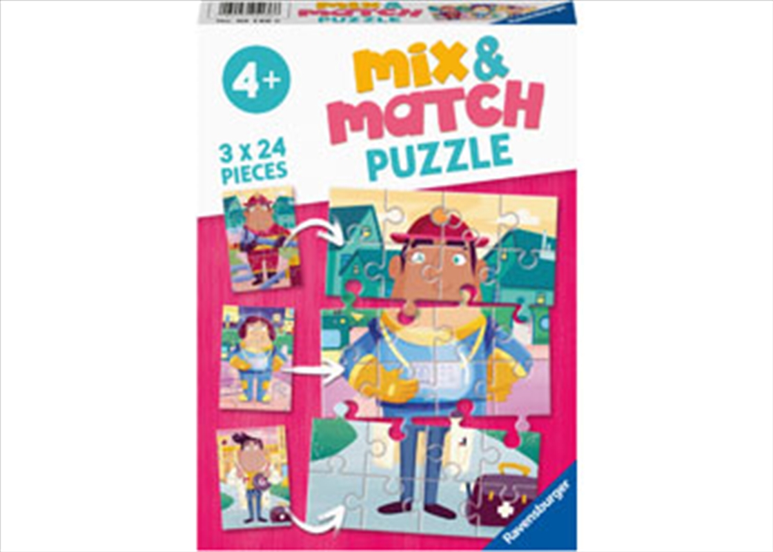 Ravensburger Job Swap Mix And Match 3 X 24 Piece Puzzle, Puzzle | Sanity