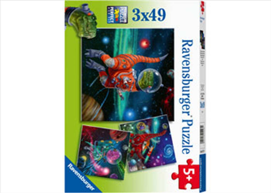 Dinosaurs In Space 3 X 49 Piece Puzzle/Product Detail/Education and Kids