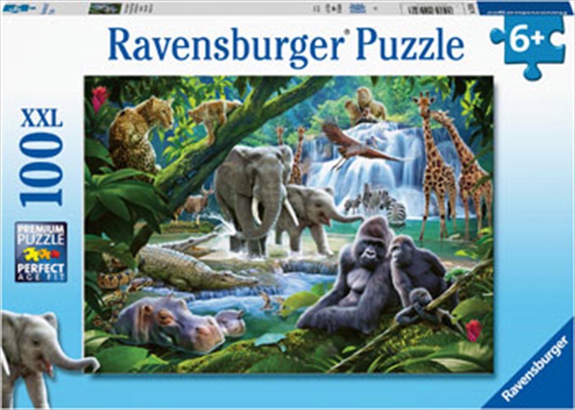 Jungle Animals 100 Piece Puzzle | Merchandise