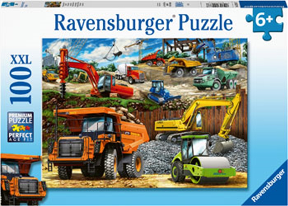 Construction Vehicles 100 Piece Puzzle/Product Detail/Auto and Sport