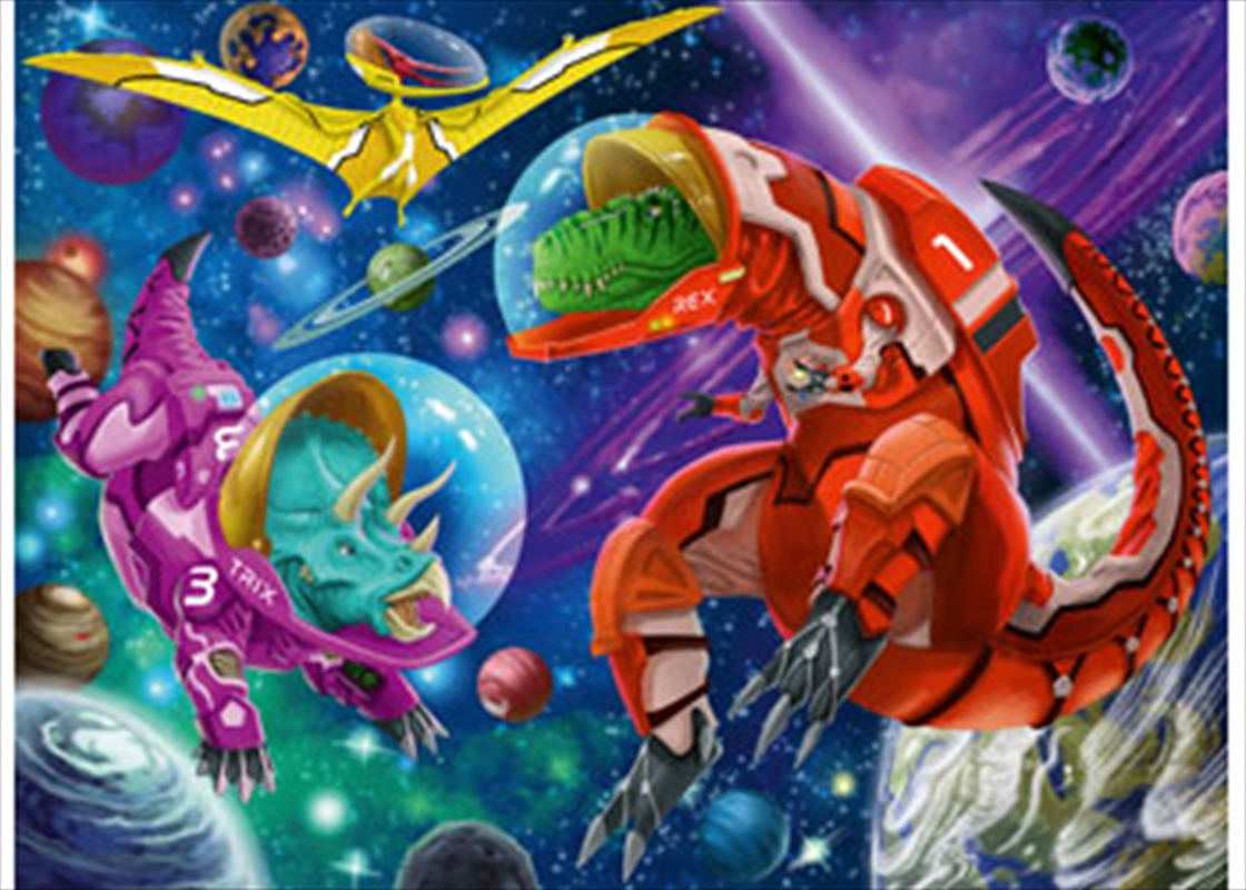 Space Dinosaurs 200 Piece Puzzle | Merchandise