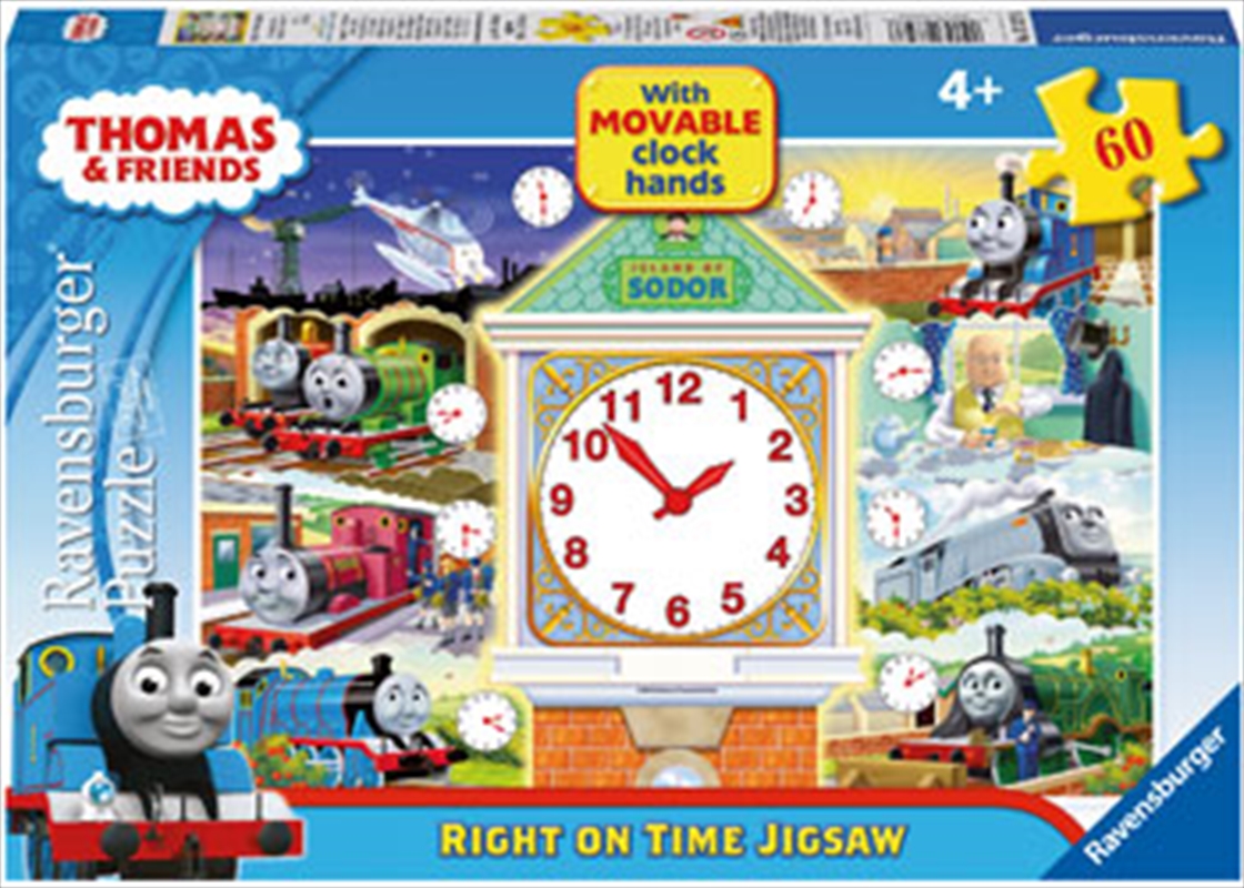 Thomas The Tank Engine Clock 60pc Puzzle | Merchandise