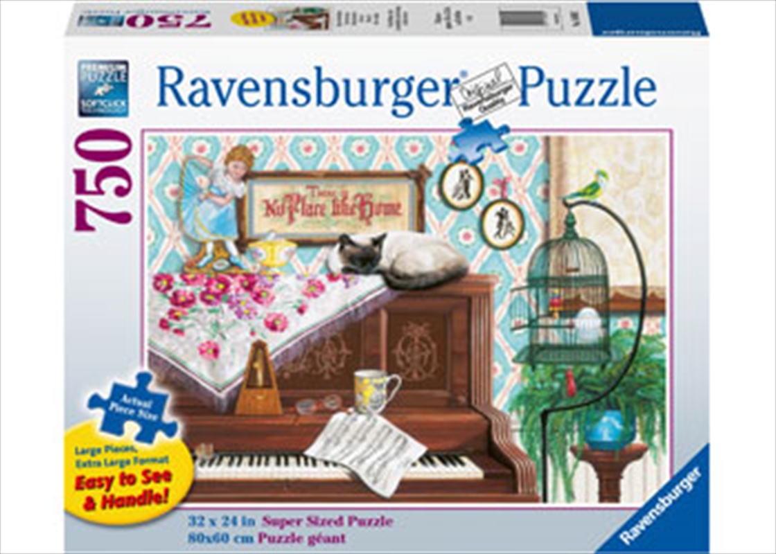 Piano Cat Puzzle 750pc Lrg Fmt | Merchandise
