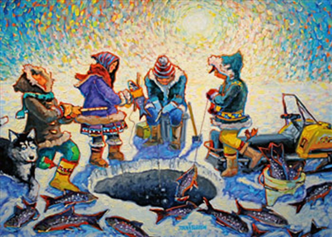 Ice Fishing Puzzle 1000 Piece/Product Detail/Nature and Animals