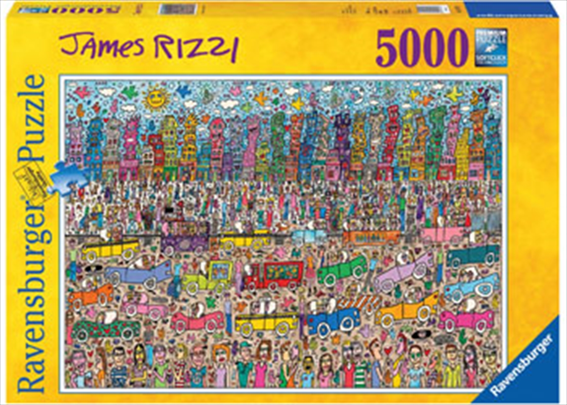 James Rizzi 5000pc Puzzle/Product Detail/Art and Icons