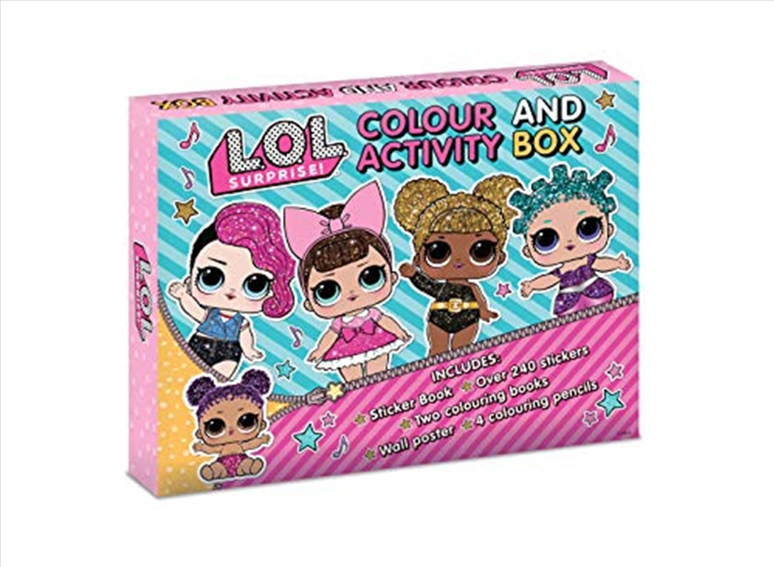 L.O.L Surprise! Colour and Activity Box/Product Detail/Arts & Crafts Supplies