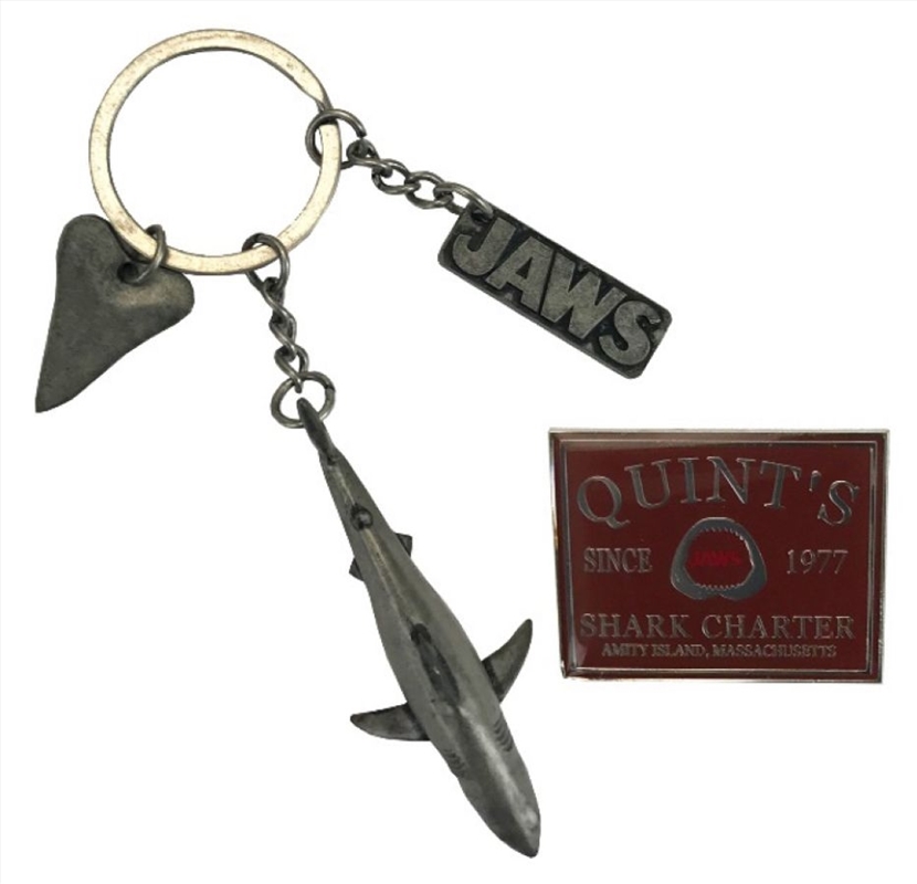 Jaws - CHS Keychain & Pin Set/Product Detail/Keyrings