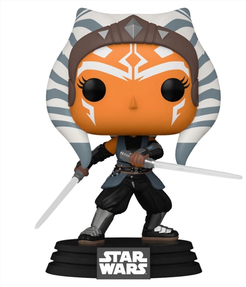 Star Wars: The Mandalorian - Ahsoka with Lightsabers Pop! Vinyl/Product Detail/TV