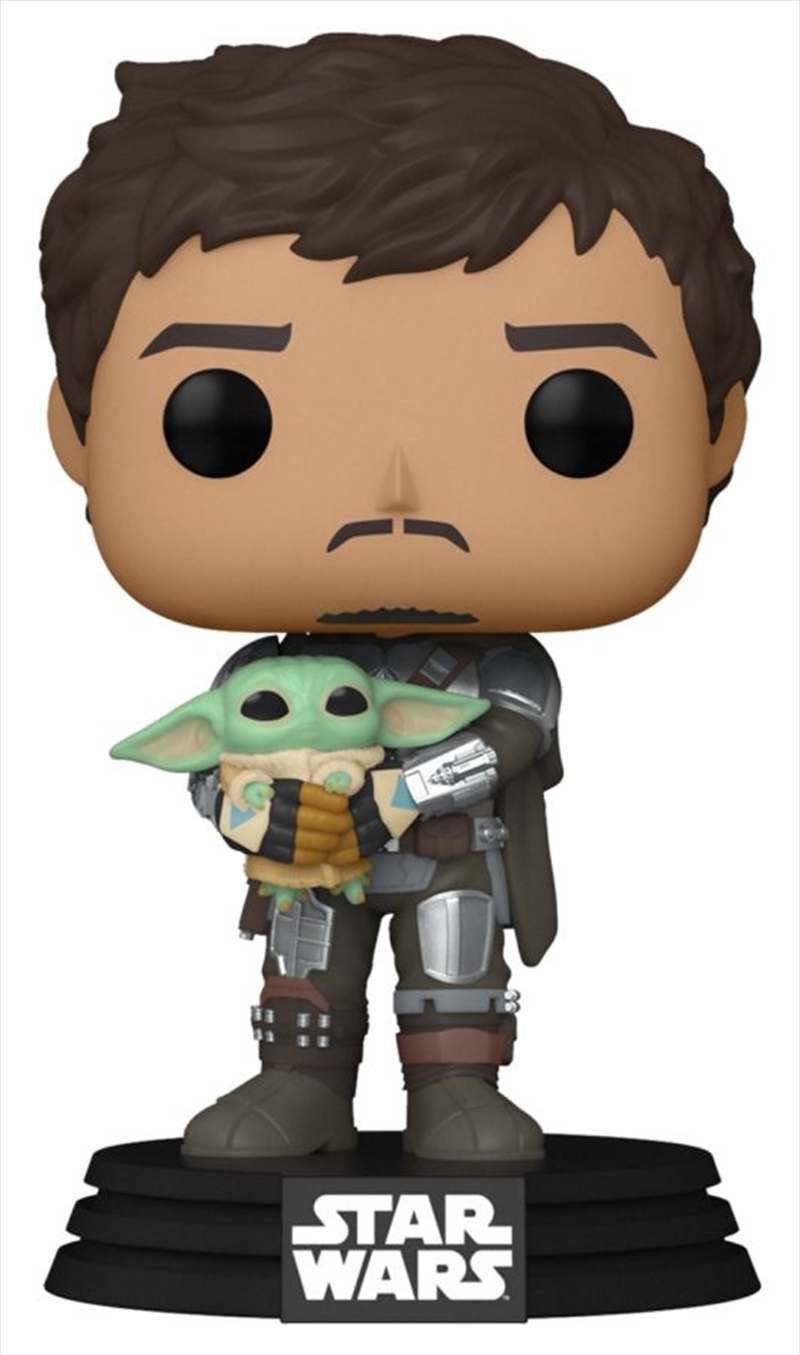 Star Wars: The Mandalorian - Mandalorian with Grogu Pop! Vinyl/Product Detail/TV